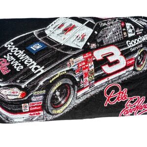 Dale Earnhardt Sr #3 Goodwrench Blanket The Intimidator NASCAR & Beach Throw